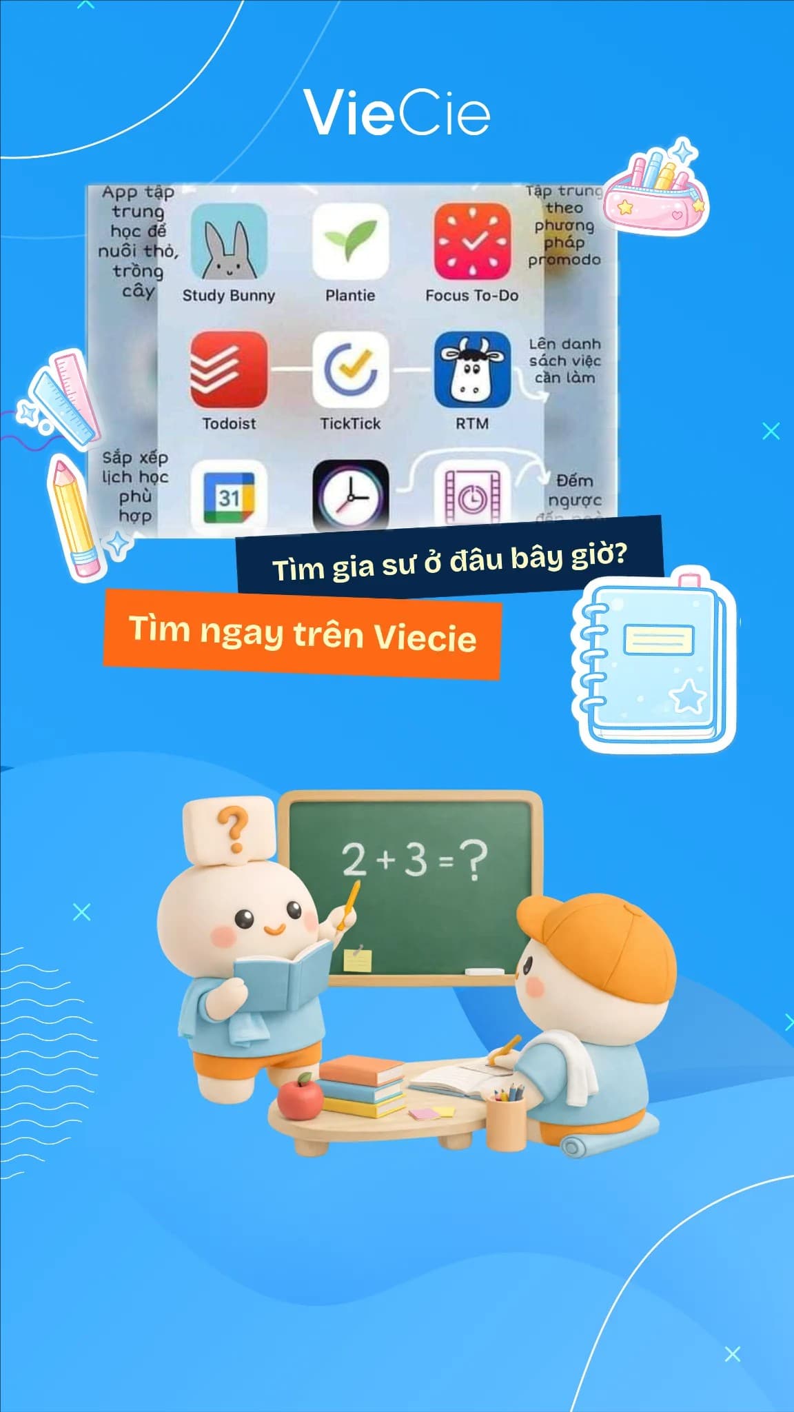 Top ứng dụng tự học thông minh ngay tại nhà